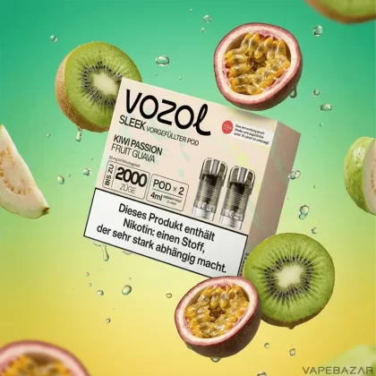 Vozol Sleek Pods – Kiwi Passion Fruit Guava