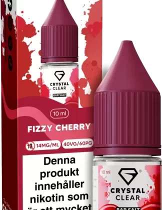 Crystal Clear Salt – Fizzy Cherry 10ml 14mg