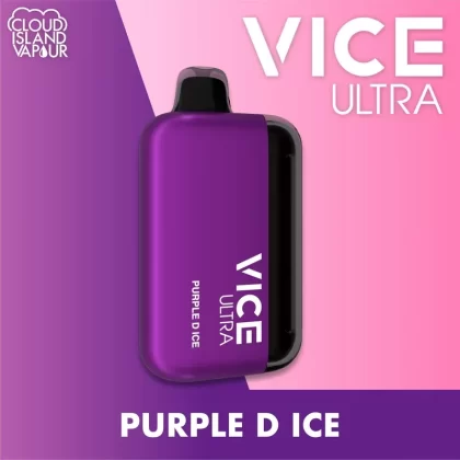 VICE ULTRA 60K Disposable Vape – Purple D Ice - Strength#20mg