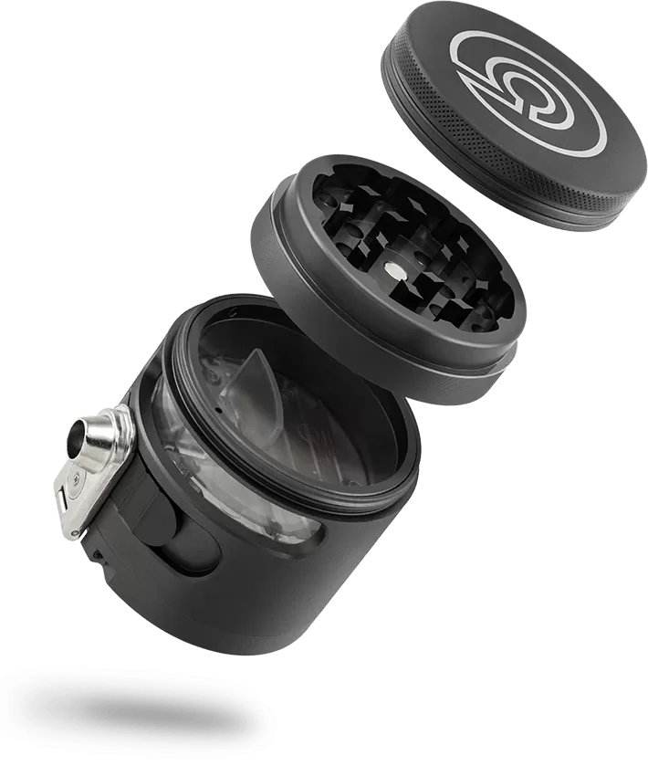 Tectonic 9 Grinder by Cloudious9 - Gray, Black - Image 2