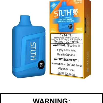 Blue Razz Lemon Ice STLTH 8K Pro Disposable Vape