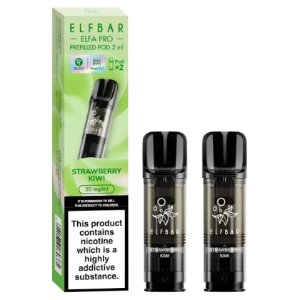 Strawberry Kiwi Elfbar Elfa Pro Pods - Ecigwizard