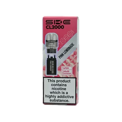 SKE CL2000 Prefilled Pods Pink Lemonade - Strength#20mg (790C76) (790C76)