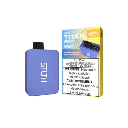 STLTH TITAN PRO DISPOSABLE – BLUEBERRY LEMON ICE