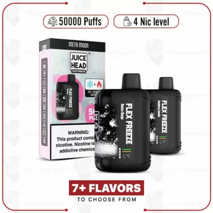Juice Head Flex Freeze 50K Puff Disposable - Thevapersworld