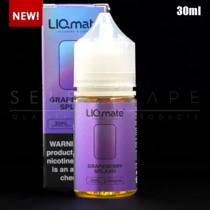 7Daze LiqMate – Grapeberry Splash Nic Salt 30ml
