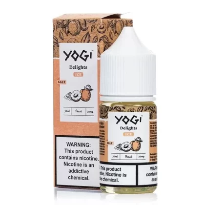 Yogi Delights Salt – Peach Ice 30ml - Vape Product; Vape Product, Vape Product