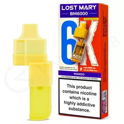 Mango Lost Mary BM6000 Refill Pack - Ecigpremium