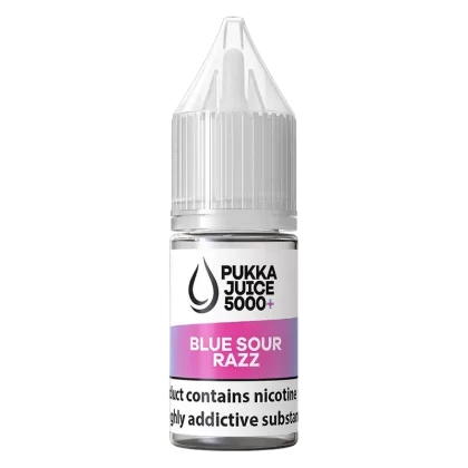 Pukka Juice 5000+ Blue Sour Razz Nic Salt Vape Juice