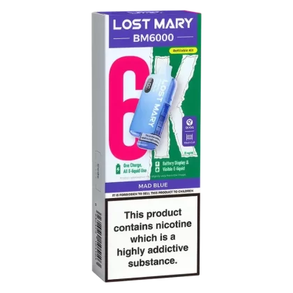 Lost Mary BM6000 Mad Blue Prefilled Pod Kit