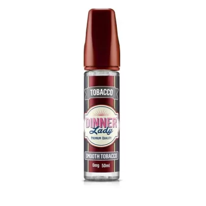 SMOOTH TOBACCO E LIQUID BY DINNER LADY – TOBACCO 50ML 70VG