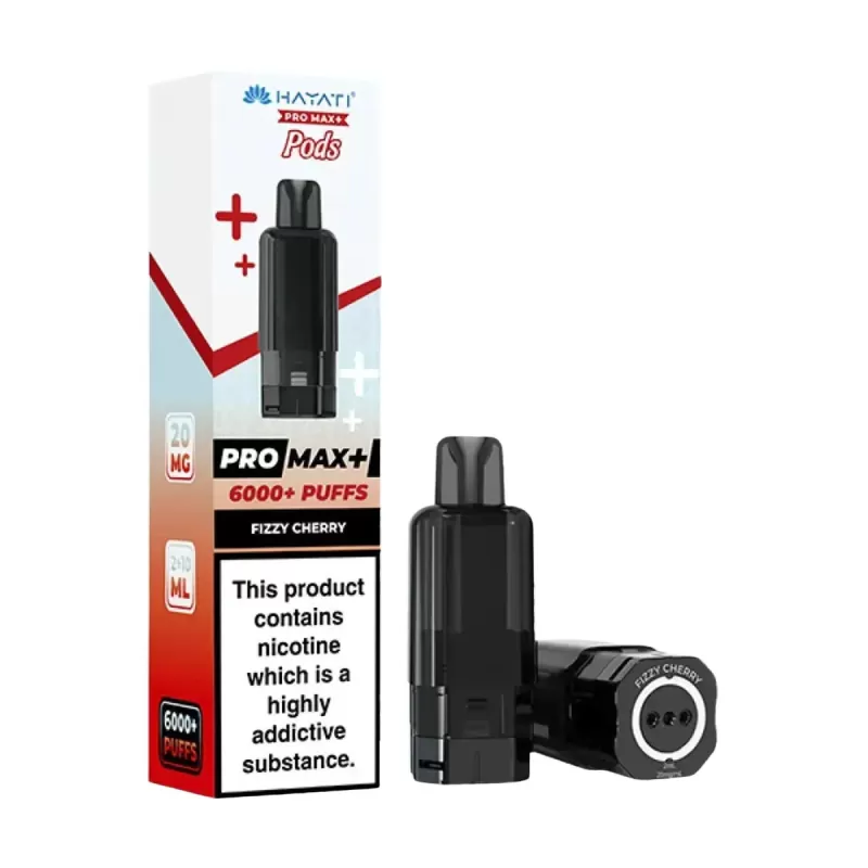 Hayati Pro Max Plus 6000 Refill Pods - Strawberry Raspberry Ice - Image 2