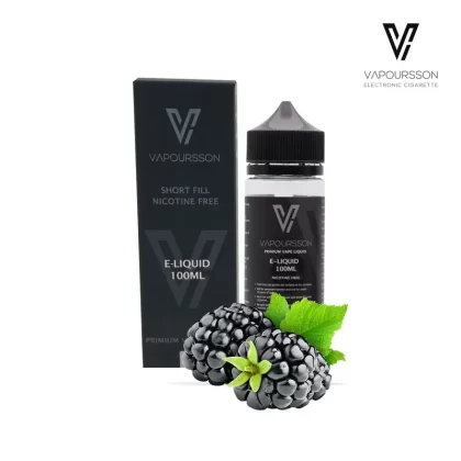 Vapoursson e-Liquid – Blackberry 0mg 100ml Shortfill | Cigee