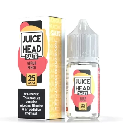 Juice Head SALT – Guava Peach 30ml - Strength#25mg>50mg