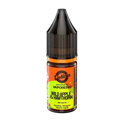 Wild apple and Hawthorne Nicotine Salt 10ml By Deliciu V2 - Nicotine Strength#10mg (Salt)>20mg (Salt) (E950B6)