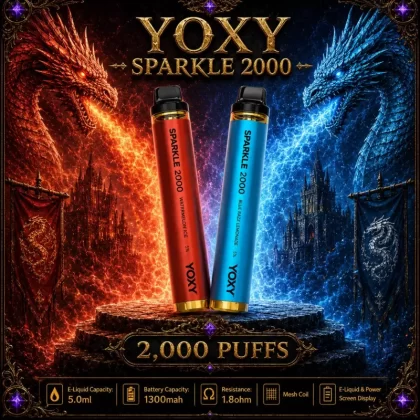 YOXY Sparkle 2000 - Green Apple Blast (WHT Series)