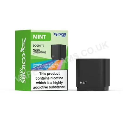 Zlabs ZColors Mini Mint Prefilled Pods - Vapestreams Co