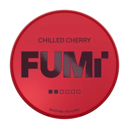 Chilled Cherry FUMI Nicotine Pouches - 8mg - Vape Product (549D1E)
