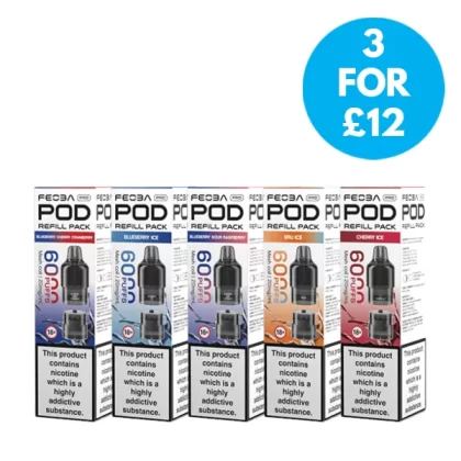 Feoba Pro 6000 Prefilled Replacement Pods - Vape Co