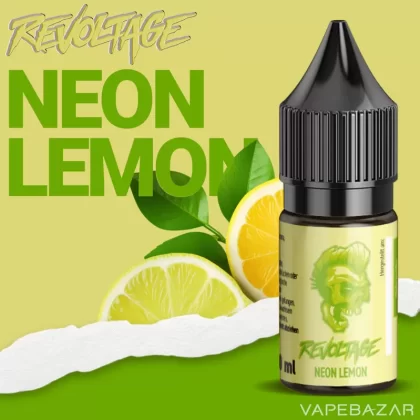Revoltage Hybrid Nicsalt Liquid – Neon Lemon - Nikotinfrei, 10mg/ml