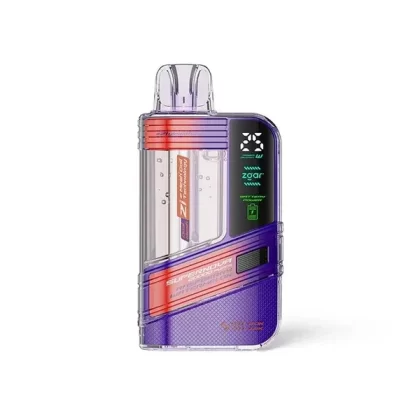 Original Zgar Supernova 20000 Puffs Smart Disposable Vape | LED Screen | Adjustable Wattage & Airflow | 2% Nic | 18ml ( Worldwide)