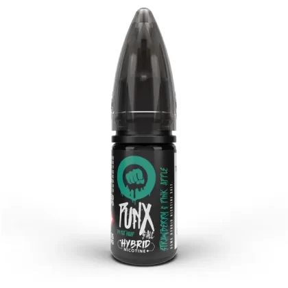 Riot Squad BLCK EDTN Strawberry Pink Apple Hybrid Nic Salt E-Liquid - 10mg