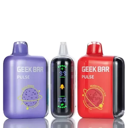 Geek Bar Pulse 15000 Puffs Dual Mesh Disposable Vape - 16ML - Tropical Rainbow Blast