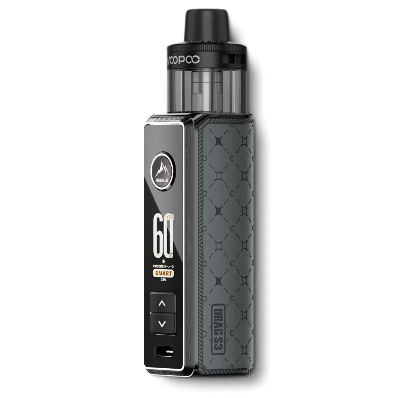 Drag S3 by VooPoo - Spray Black - Image 2