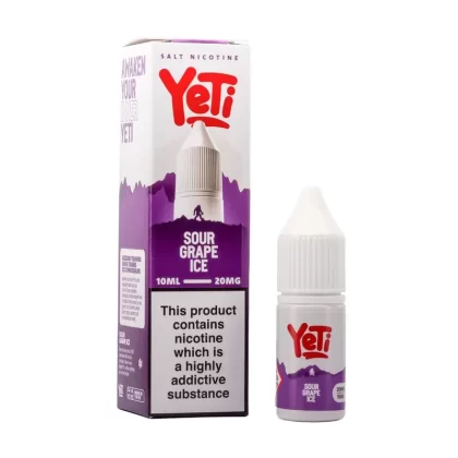 Sour Grape Ice Nic Salt E-Liquid by Yeti