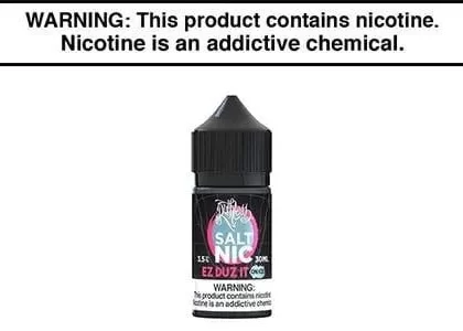 EZ DUZ IT ON ICE BY RUTHLESS NICOTINE SALT 30ML | 60ML - Vapejuice