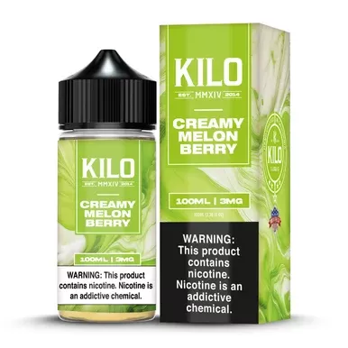 Creamy Melon Berry Kilo 100mL - Nicotine Level#0mg>3mg>6mg