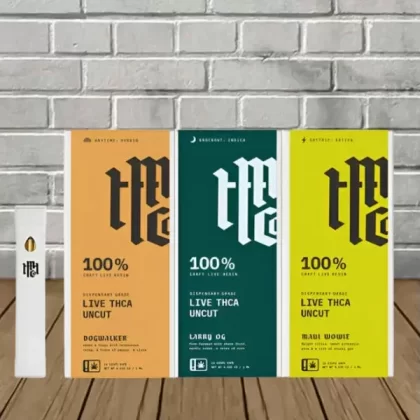 Modern Herb Co Live Resin Uncut THCa Artisan Disposable 1g - flavor#Dog Walker -- Anytime>Maui Wowie -- Daytripper>Larry OG -- Knockout