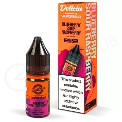 Blueberry Sour Raspberry Nic Salt E-Liquid by Deliciu - Ecigpremium