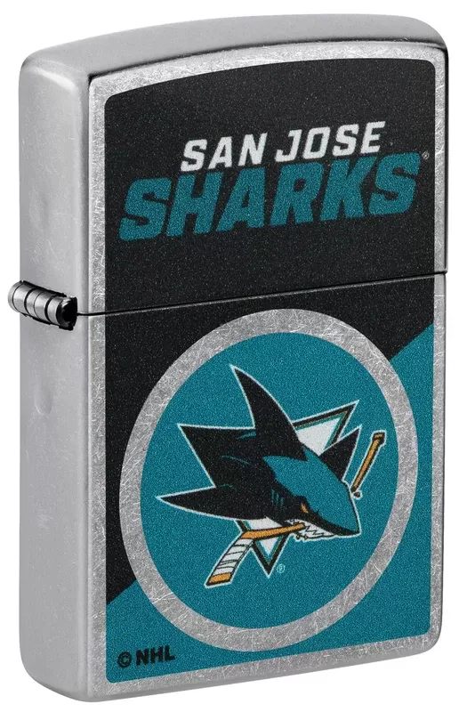 San Jose Sharks® Colorblock Logo Design