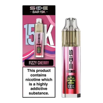SKE Bar 15K Prefilled Pod Kit Fizzy Cherry - Nicotine Strength#20mg (2C630E)