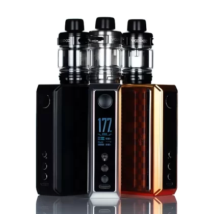VooPoo Drag 5 177W Dual 18650 Box Mod Starter Kit - Gradient Brown
