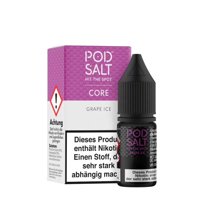 Podsalt Core – Grape Ice - 20mg/ml, 11mg/ml; Traube - Image 3