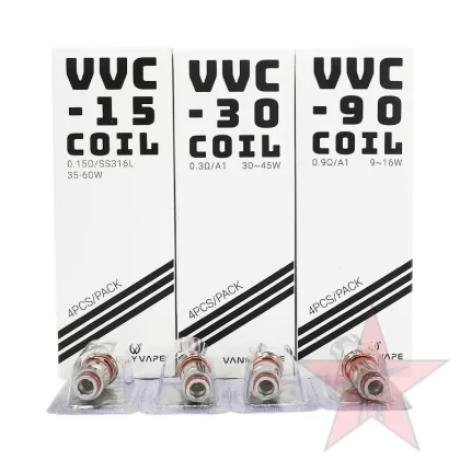Vandy Vape VVC Replacement Coils – 4 Pack - Redstarvapor