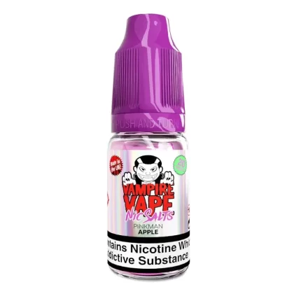 VAMPIRE VAPE PINKMAN APPLE 10ML NIC SALT E-LIQUID - Strength#20MG>10MG