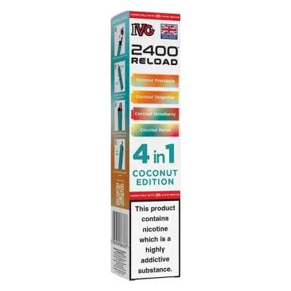 IVG 2400 Reload 4in1 Coconut Edition Prefilled Pods