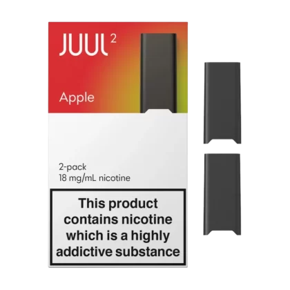 JUUL2 Apple (Pack of 2) - 18mg - Vape Product