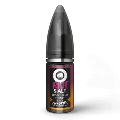 Riot Squad Exotic Fruit Frenzy Hybrid Nic Salt E-Liquid - 10mg
