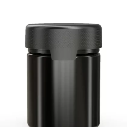 CHUBBY GORILLA | Child Resistant Black Plastic Aviator XL Container w/ - Vape Store