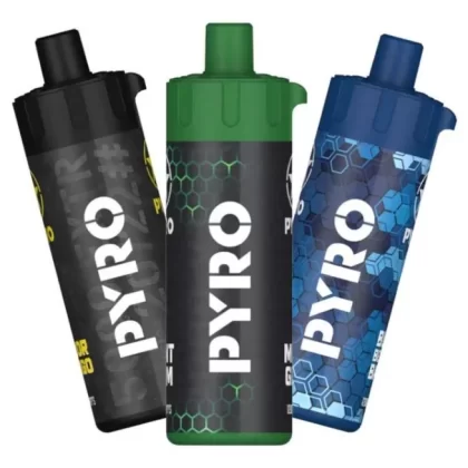 PYRO 12000 PUFFS MTL / DTL DISPOSABLE VAPE - 3 mg / Strawberry Strike