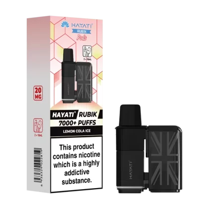 Lemon Cola Ice Hayati Rubik Refill Pack - Ecigwizard