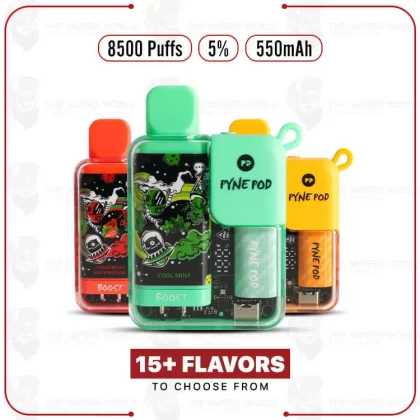 Pyne Pod BOOST 8500 Puffs Disposable Vape - Thevapersworld
