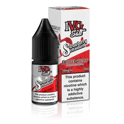Strawberry Sensation Nic Salt by IVG