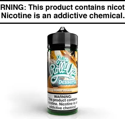 BUTTER COOKIE BY JUICE ROLL UPZ DESSERTZ 100ML - Vapejuice