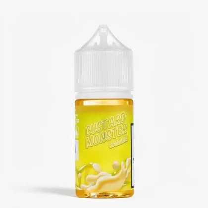 Custard Monster Salt – Banana 30mL – Banana Custard E-Juice - Vape Product, Vape Product