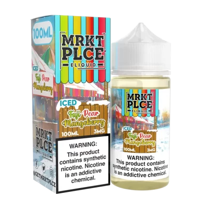 MRKTPLCE - ICED Fuji Pear Mangoberry - 100ML E-Liquid - 0MG